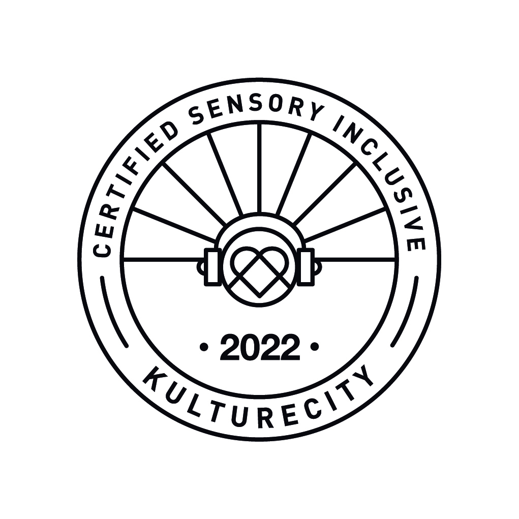 Certified Sensory Inclusive badge from KultureCity